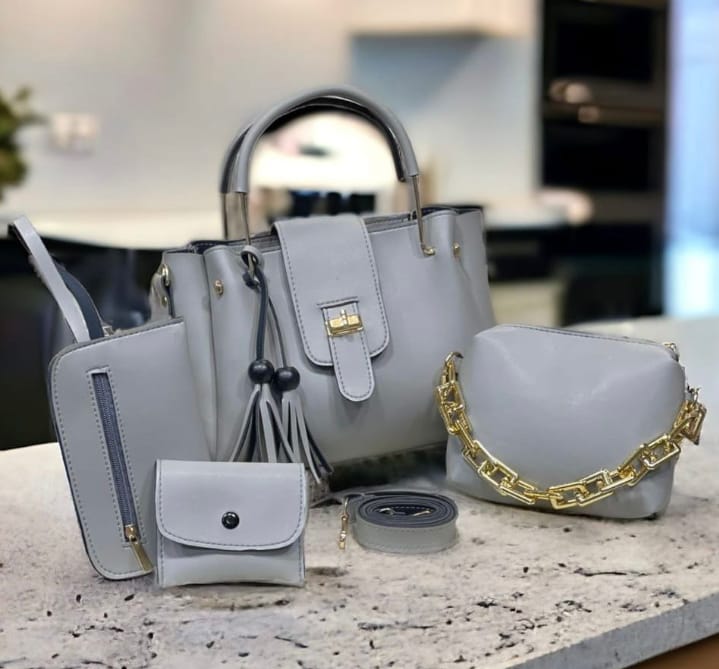 azadi sale β 4 in 1 stylish women handbag set | premium design (limited time offer!)